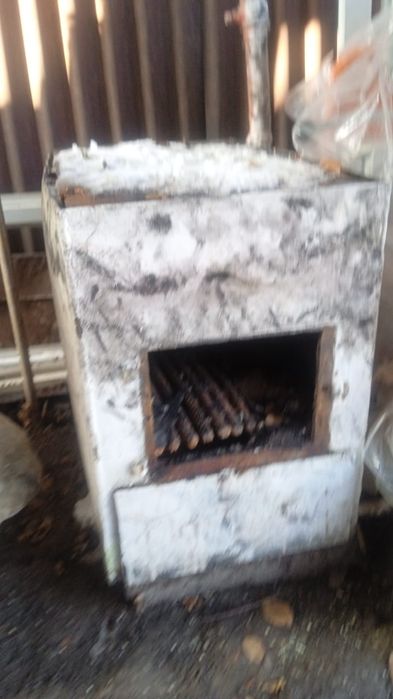 Печка для отопления на газе и угле