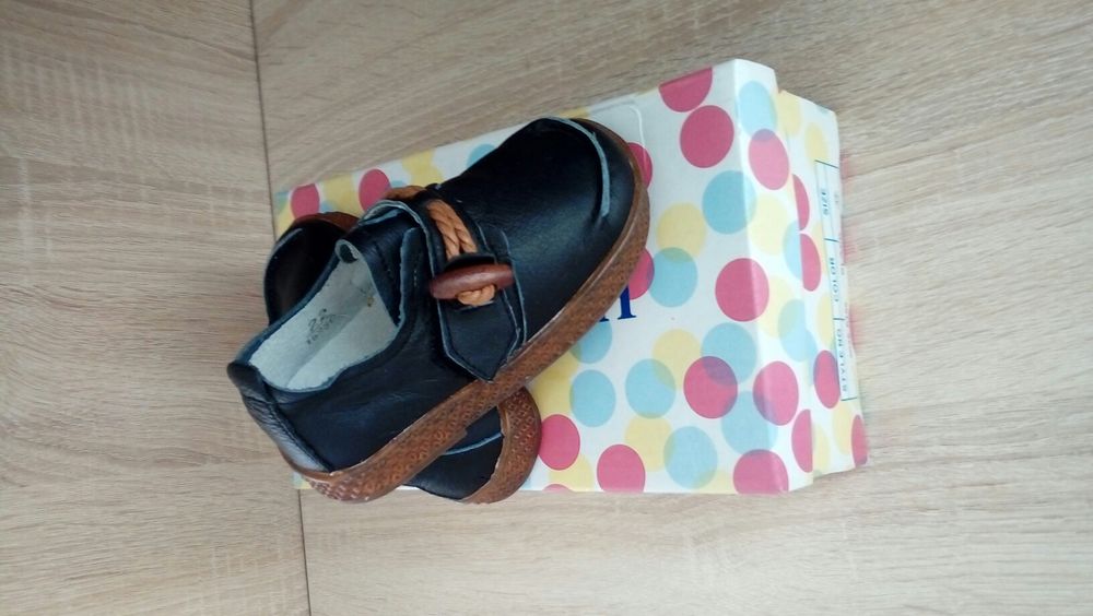 Туфельки кожаные на мальчика