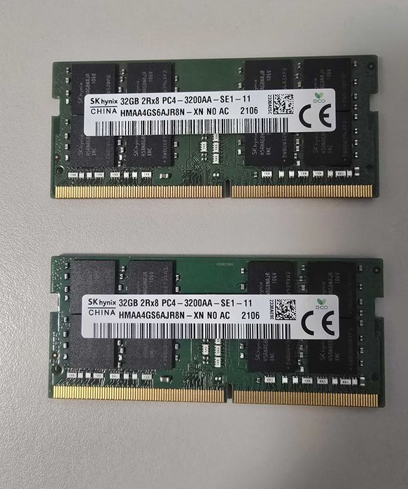 Kit RAM SK hynix 64GB (2x32GB) DDR4 3200MHz SO-DIMM #17