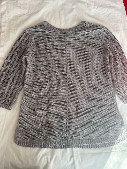 Пуловер с тричетвърт ръкав