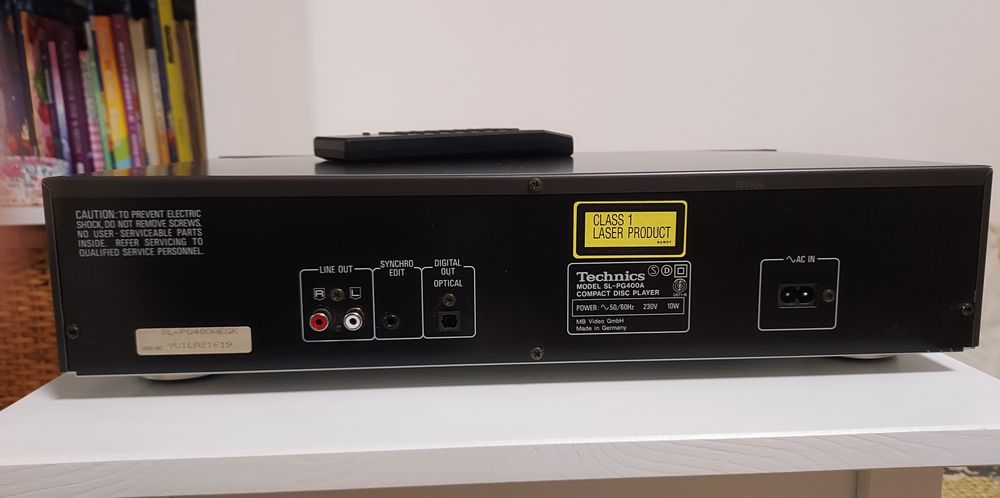 CD player Technics SL-PG 400 A  , telecomanda originala