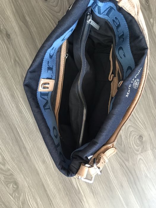 Чанта Marc O’polo  - текстил и кожа