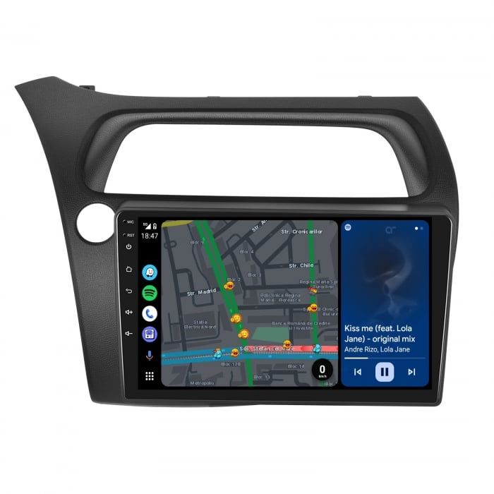 Navigatie Android Honda Civic Dedicata Carplay + Camera Marsarier