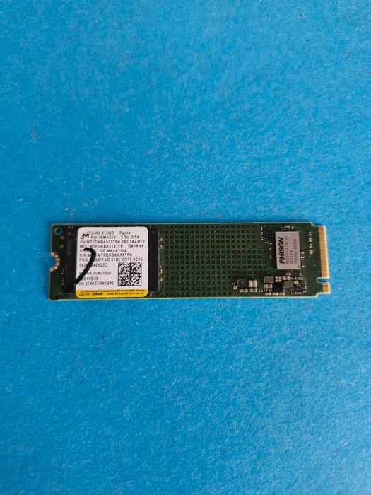 Micron Gen4 NVMe SSD 512GB