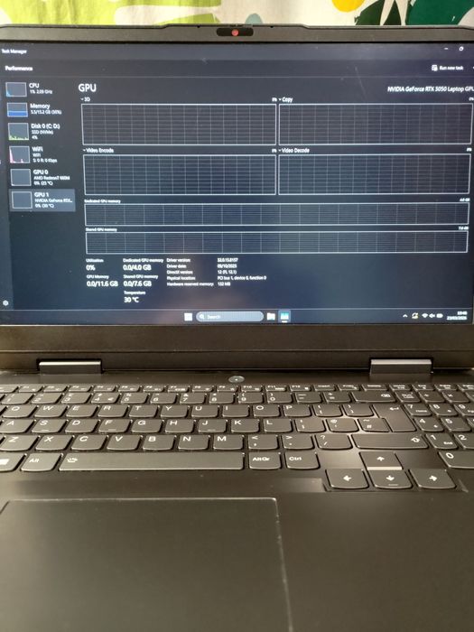 Laptop gaming RTX Lenovo IdeaPad 3