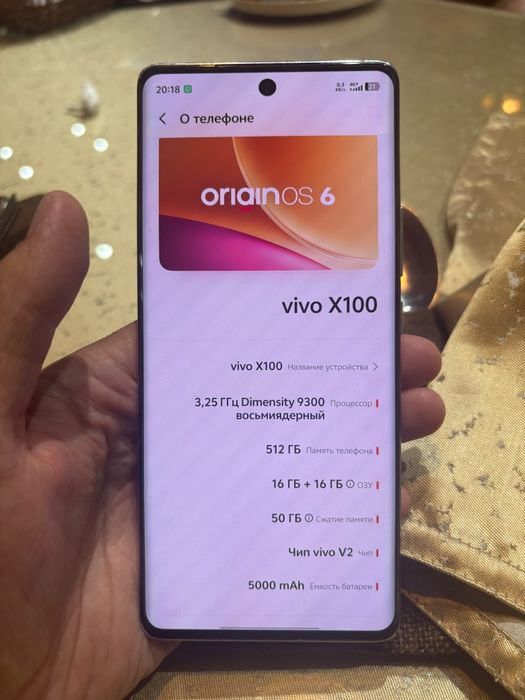 Vivo x100 16/512 gb