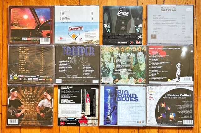 CD rock RO: Partizan, Vama Veche, Coma, Antract, Trooper, Kumm Taxi Crize