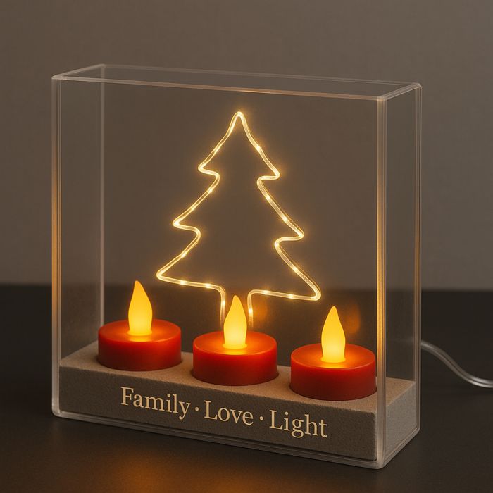 Lampă LED personalizată cu logo – cadou business premium