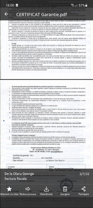 Banda alergare profesională  NAUTILIUS