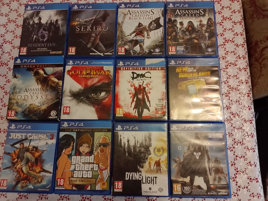 Jocuri PS4 diferite