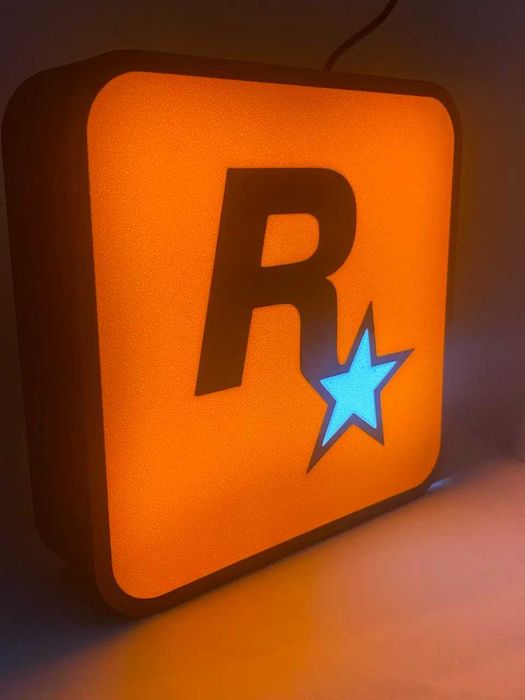 Lampa Rockstar Games led USB