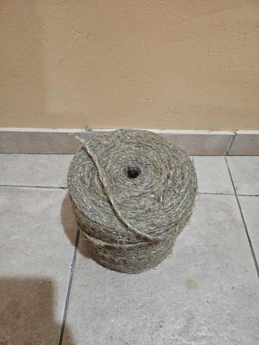 Рулон веревки шпанат джутовый