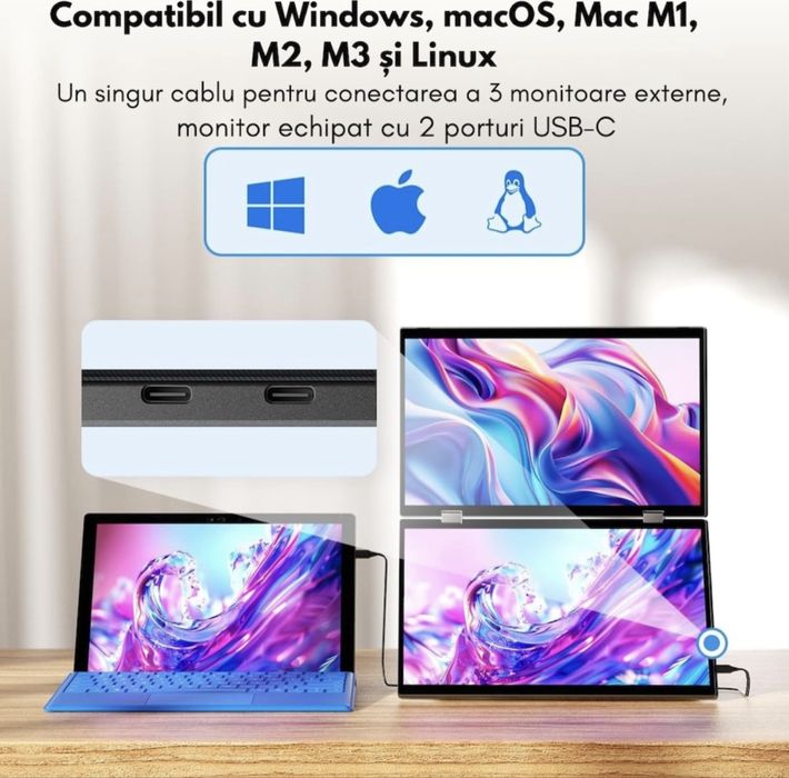 Двоен сензорен монитор