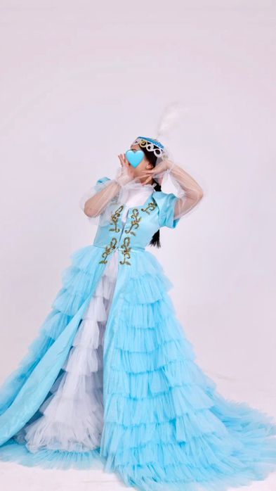 Дизайнерское платье для кыз узату