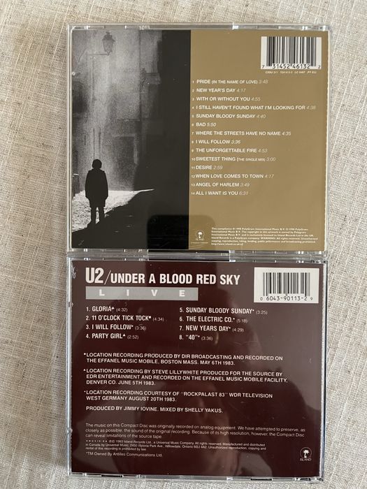 U2-2CD отлични!!