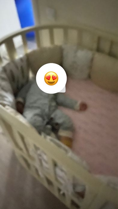 Кроватка трансформер массив береза