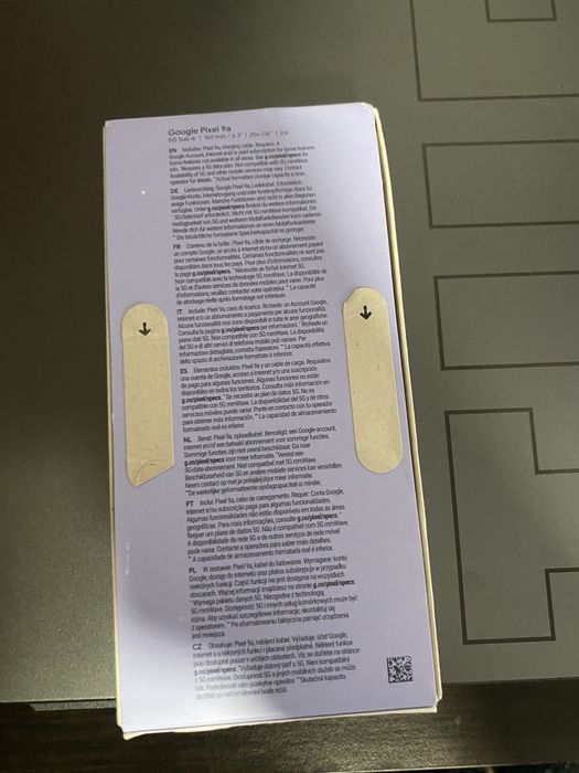 Telefon mobil Google Pixel 9a, 256GB, 8GB RAM, 5G, Iris