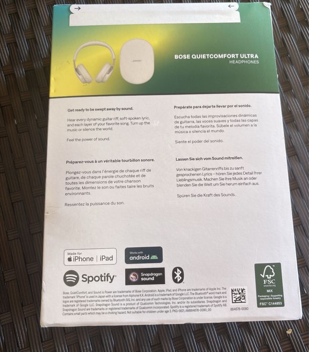 Bose quietcomfort ultra headphones