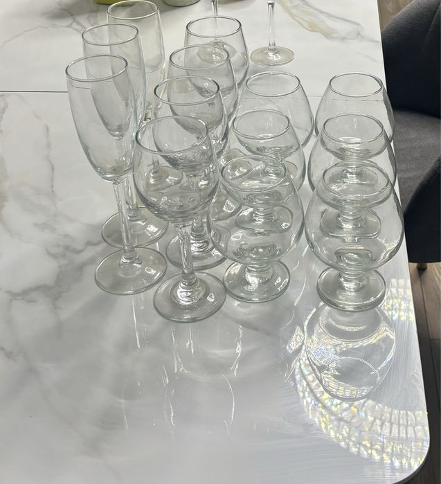 Продам Фужеры, вино, коньяк