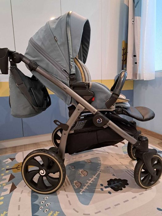 Комбинирана количка 3 в 1 Tutis Uno, употребявана + подарък играчка