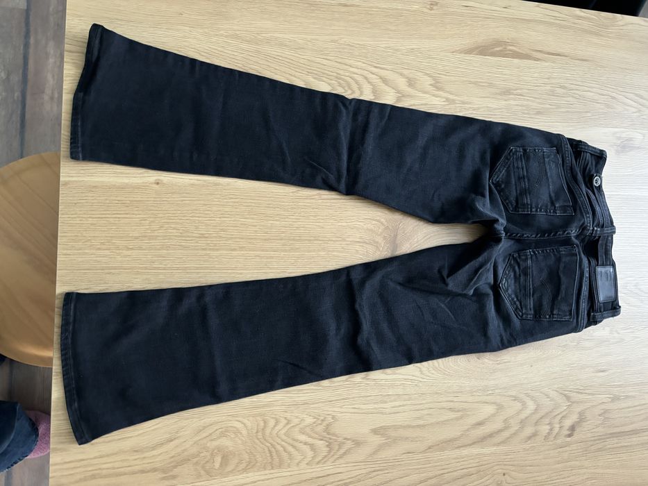 Дънки G-Star RAW, mid bootcut, размер 25/28 (EU 34 XS),черни