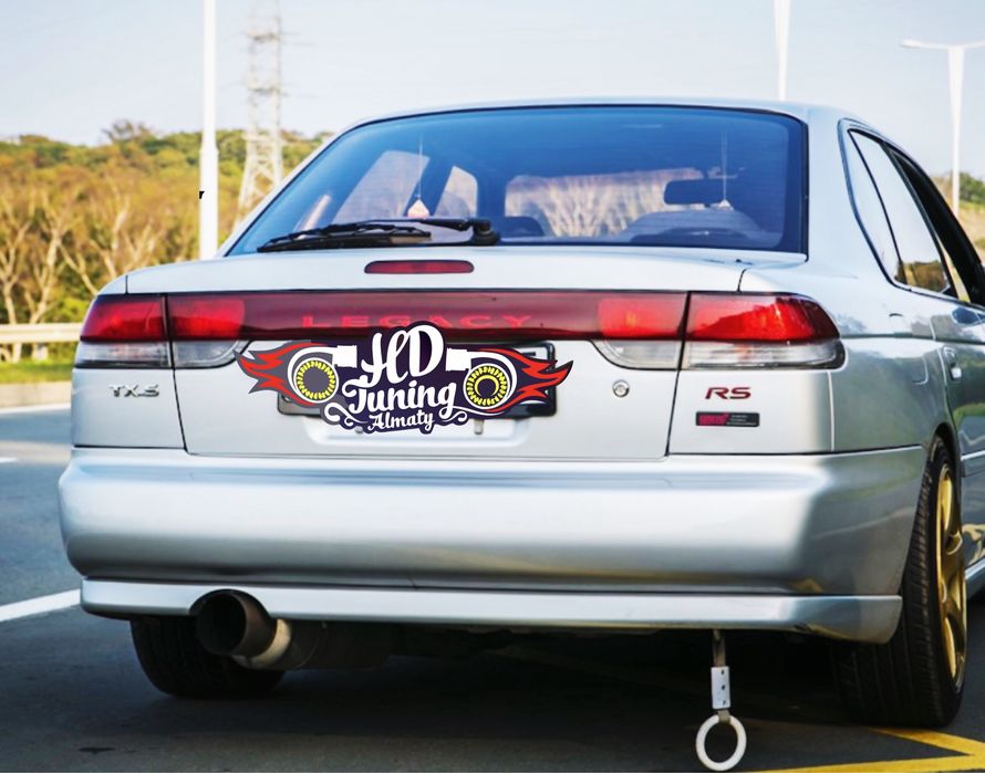 Бампер задний сток Subaru Legacy BD