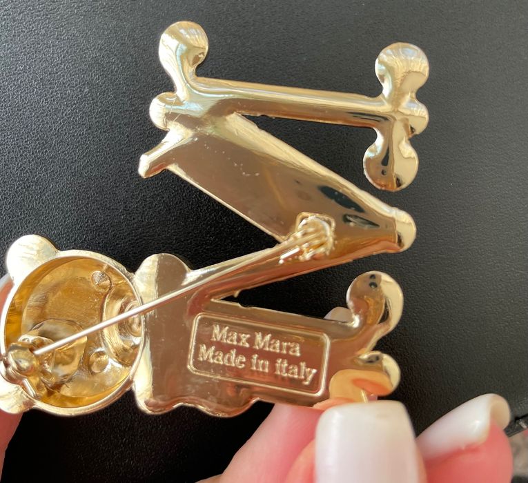 *MaxMara* брошка
