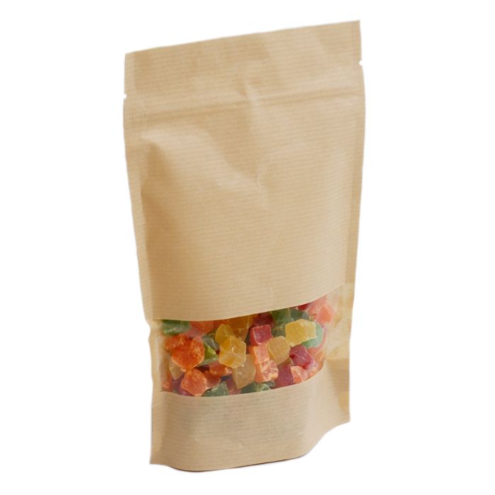 ПАКЕТ ДОЙ-ПАК 135*225 мм С ОКНОМ, zip-lock