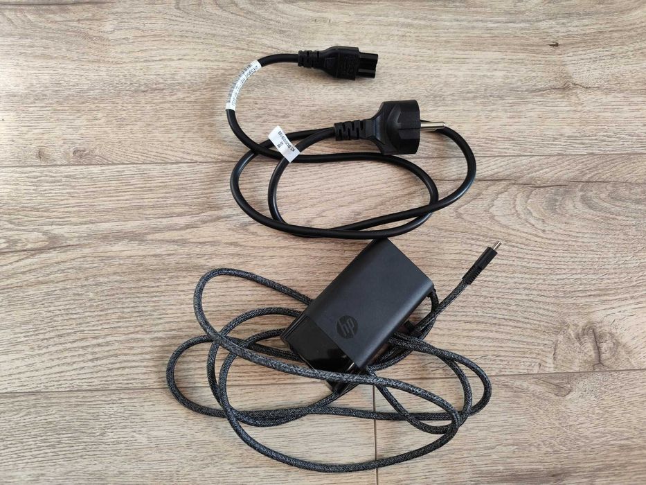 Incarcator laptop HP, USB Type-C, 65W, negru - NOU