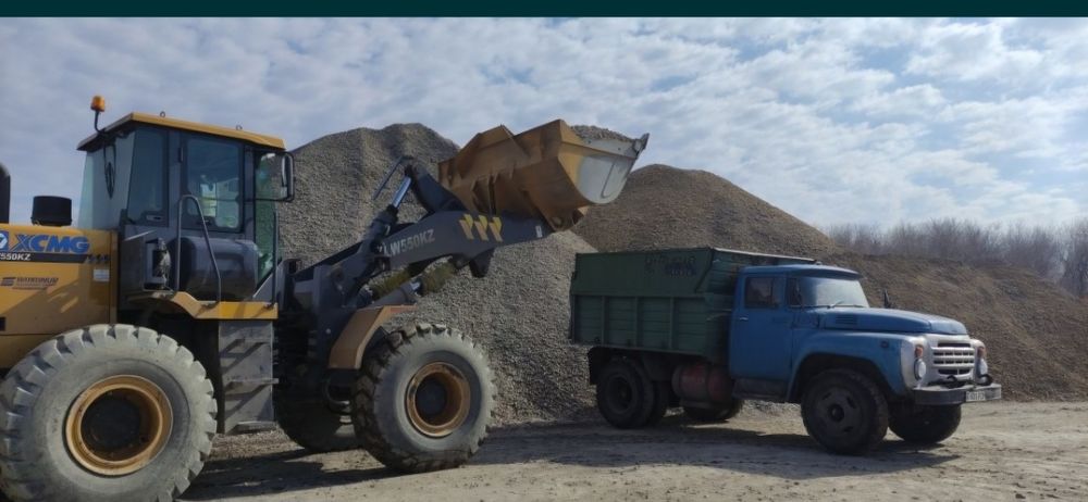 Доставка песка. Песок речной