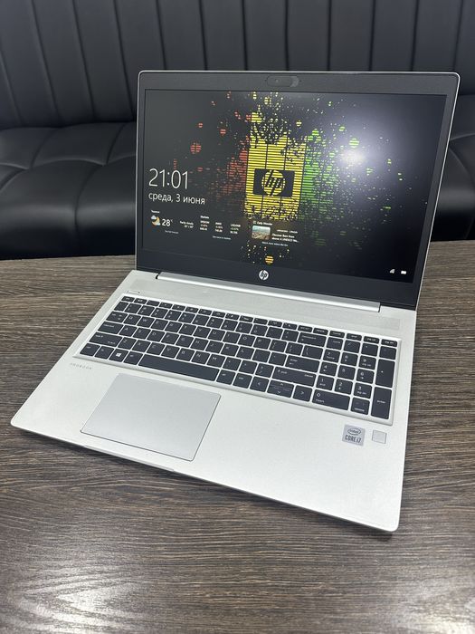 мощный 8-ядерный i7 ноутбук Hp ProBook 450 G7, для графики и офиса
