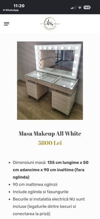 Unitate machiaj noua