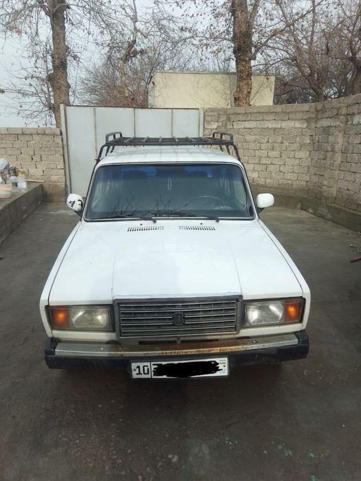 Vaz 2107 pritsep bilan (жигули с тележкой)