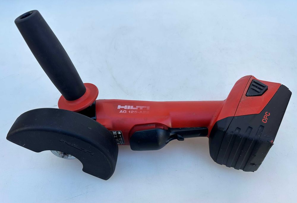 Hilti AG 125-A22 - Безчетков акумулаторен ъглошлайф 2x22V 5.2Ah перф.
