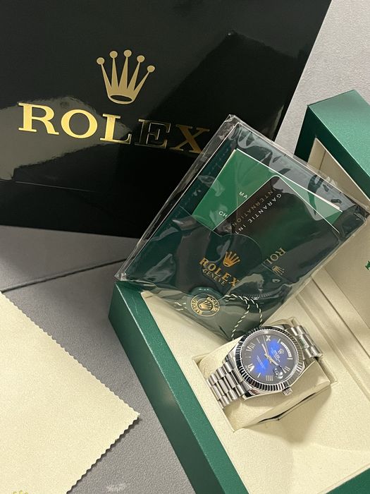 Rolex Day-Date albastru