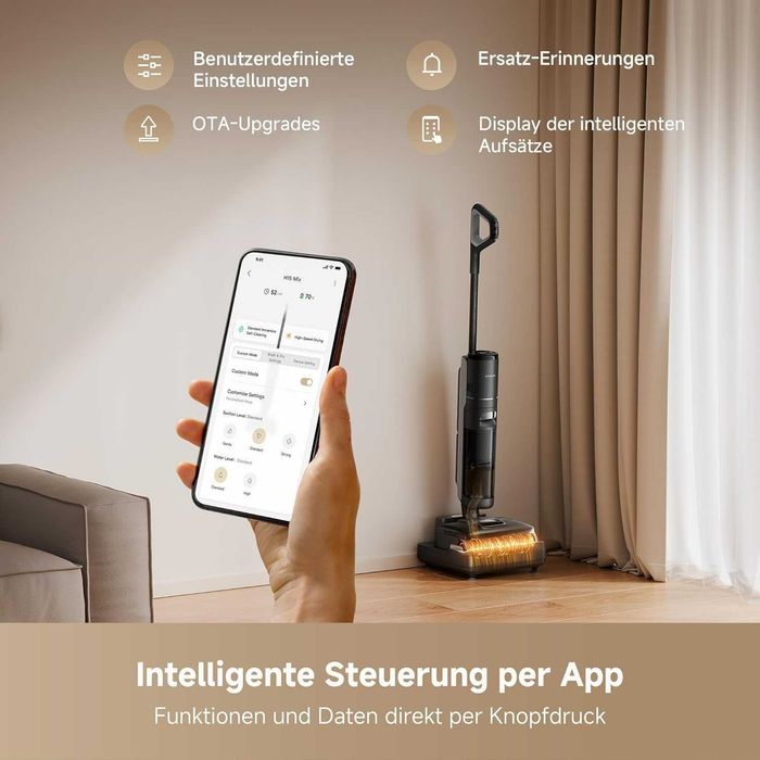 Прахосмукачка за Мокро и Сухо Почистване Dreame H15 Mix, 7в1, 23000 Pa