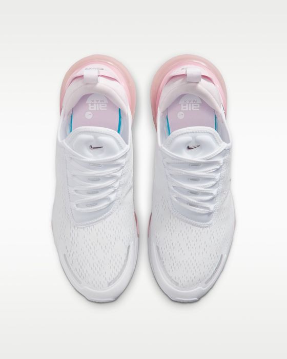 Нови дамски маратонки Nike Air Max 270 Premium White/Pink Foam