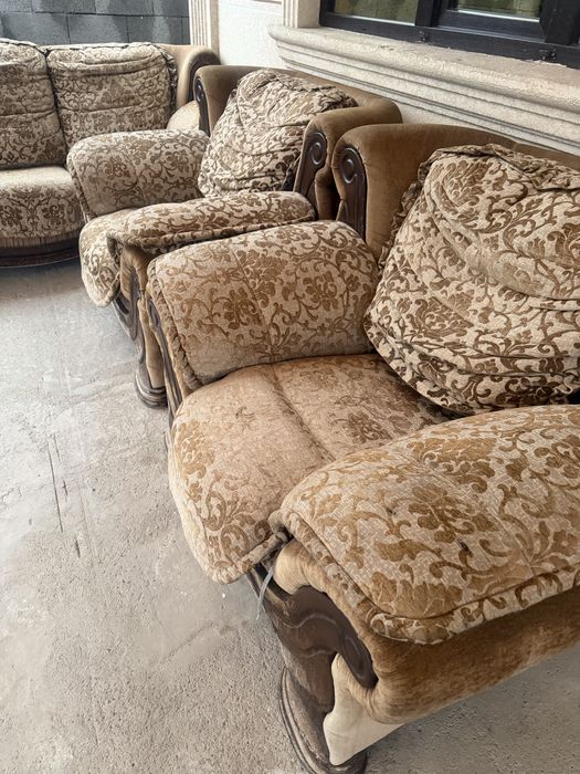 Диван и кресло 3