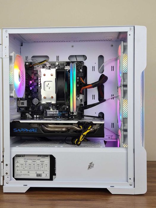 Нов | Ryzen 5500 | RX 580 | 16 GB RAM | NVMe | Геймърски
