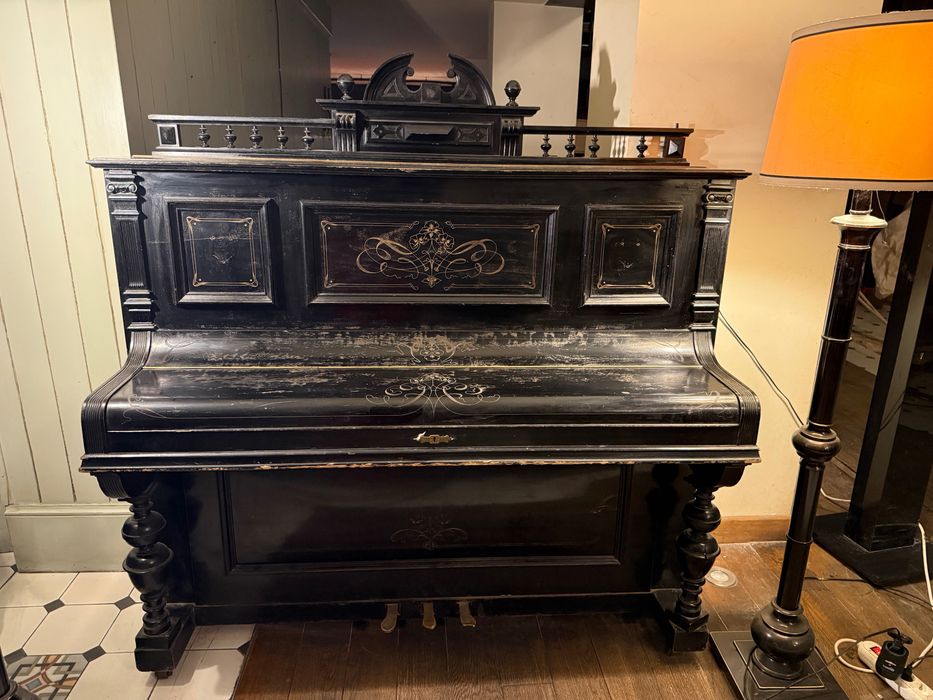 Pianina veche franceza B.Godard Paris cca 1900