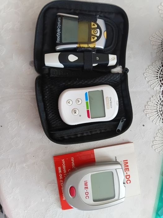 Глюкометры ime—dc, Onetouch, FreeStylleOptiym