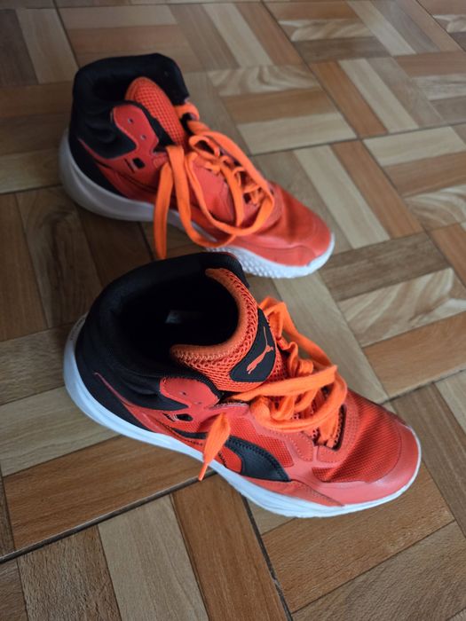 Puma - Pantofi copii,Mesh, Rosu