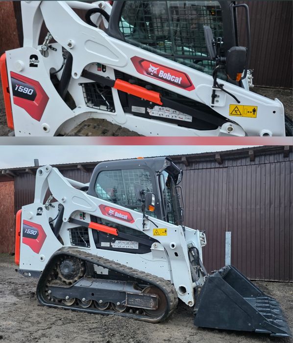 Ușă cabina miniincarcator Bobcat T590 climă mini încărcător