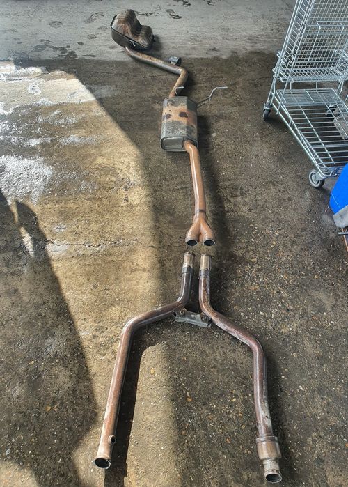 Глушитель Chrysler 300c