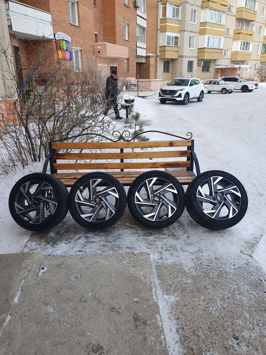Диск с шинами на 17!