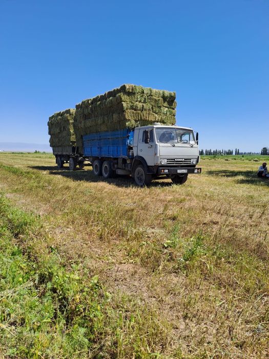 Достав камаз сено и другие