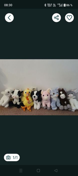 Penny animăluțe Ferma de  plus  plusuri jucarii