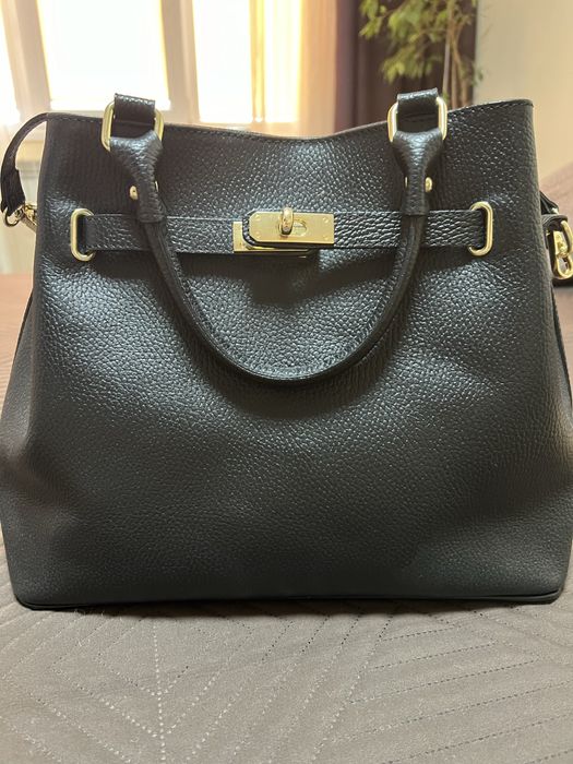 Чанта естествена кожа