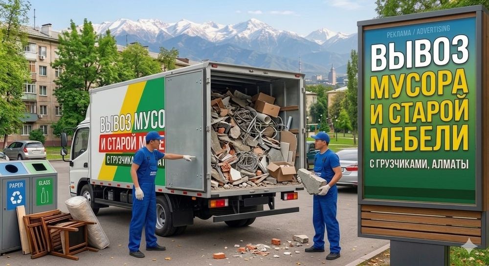 Вывоз мусора газель круглосуточно