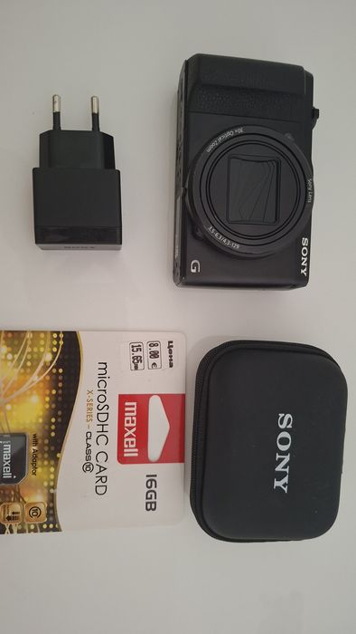 Влогърски фотоапарат Sony Cyber-shot DSC-HX50,Wi-Fi,Smart